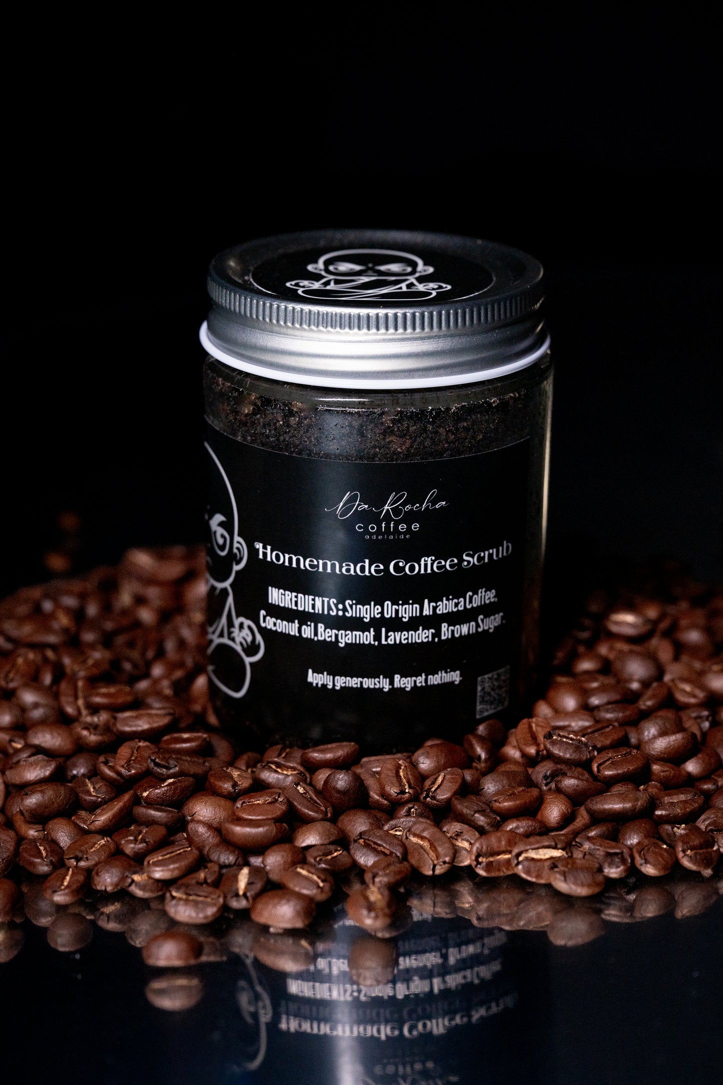 Coffee Scrub - 850g jar of caffeinated calm.